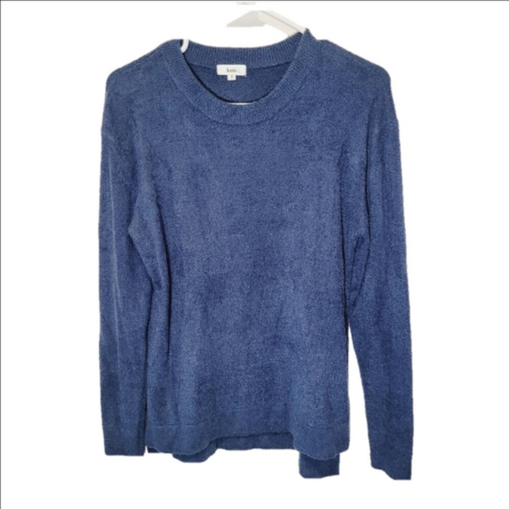 Knix Blue Fuzzy Women's Sweater